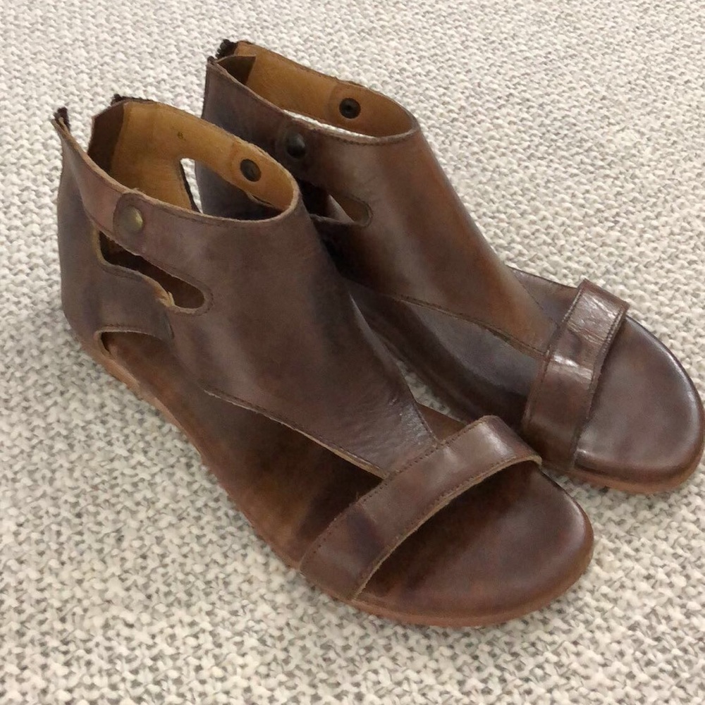 Brown Leather Sandals